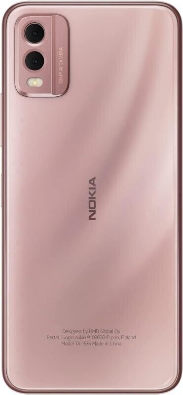 Nokia C32 - 64GB - Beach Pink Unlocked Dual SIM Mobile Smart Phone ( OPENED BOX )