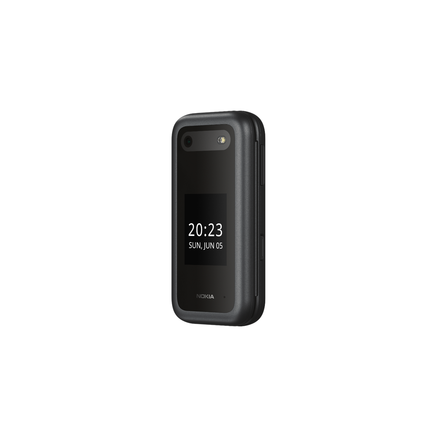 Nokia 2660 Black Unlocked 4G Dual Sim Flip Feature Phone Flip ( OPENED BOX )