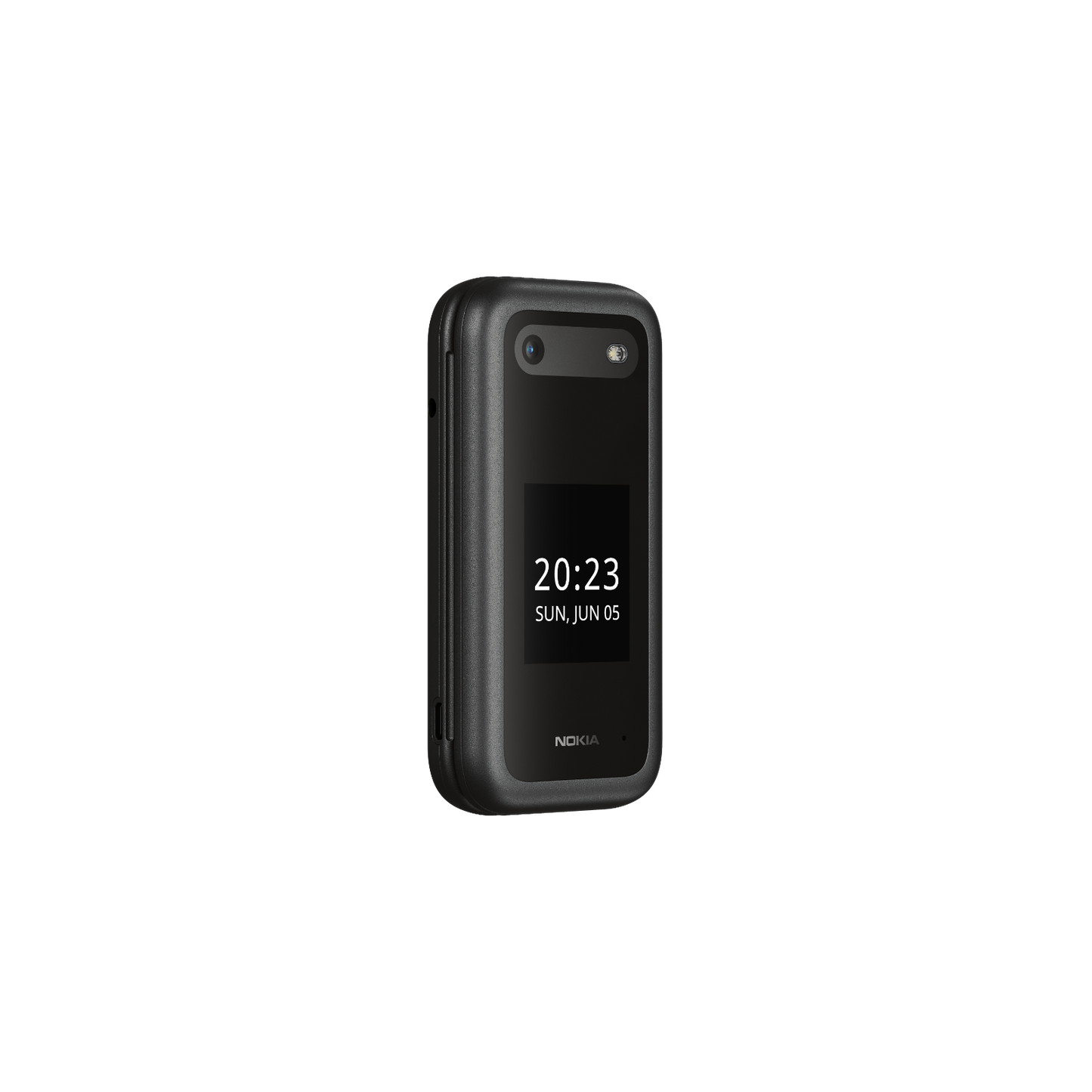 Nokia 2660 Black Unlocked 4G Dual Sim Flip Feature Phone Flip ( OPENED BOX )
