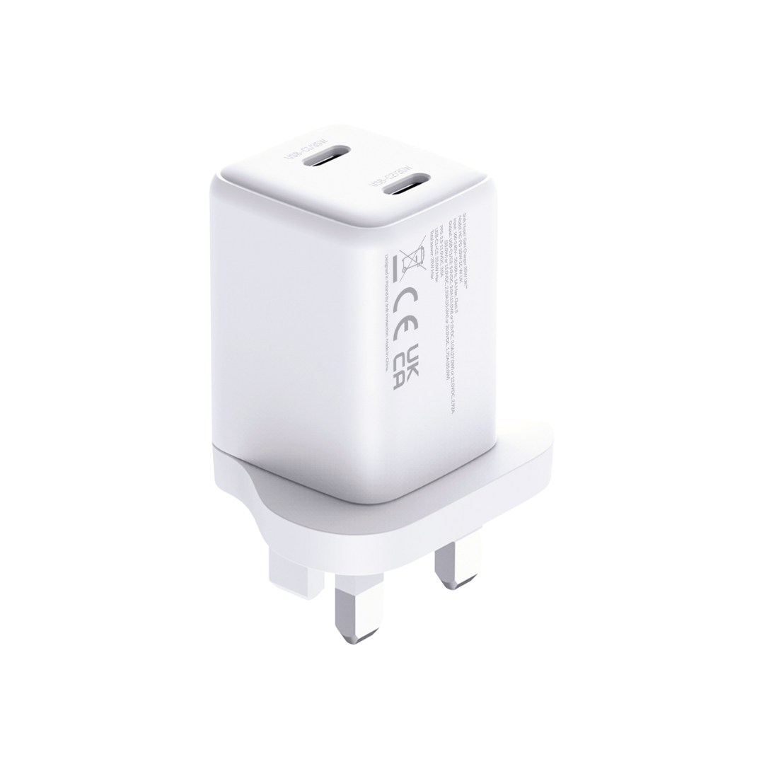 3mk - Hyper Charger - Dual-Port Fast Charging Plug (35W)