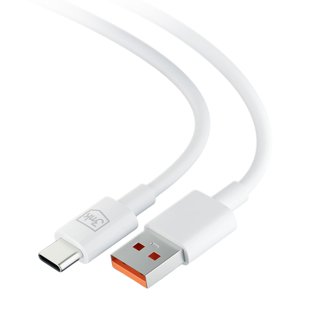 3mk - Hyper Cable - USB-A to USB-C Cable (1.2M) (White)