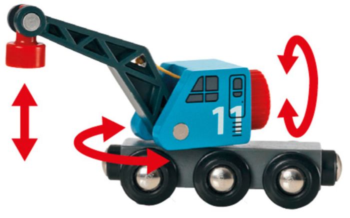 Brio World Harbour Freight Ship & Crane 33534