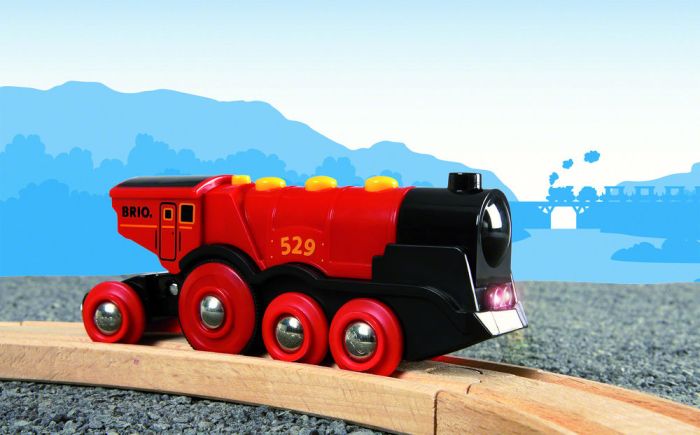 Brio Mighty Red Action Locomotive 33592