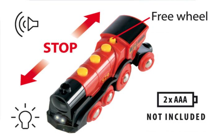 Brio Mighty Red Action Locomotive 33592