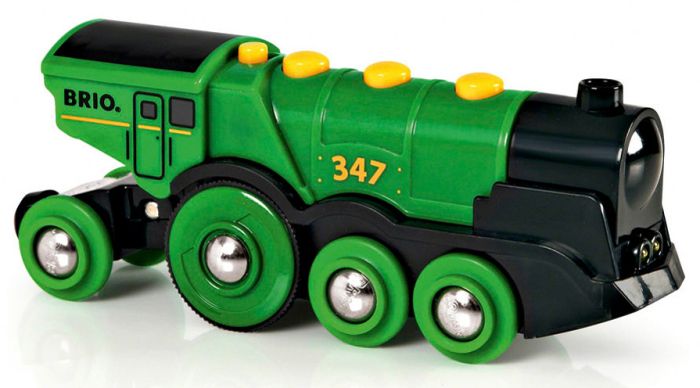 Brio World Big Green Action Locomotive 33593