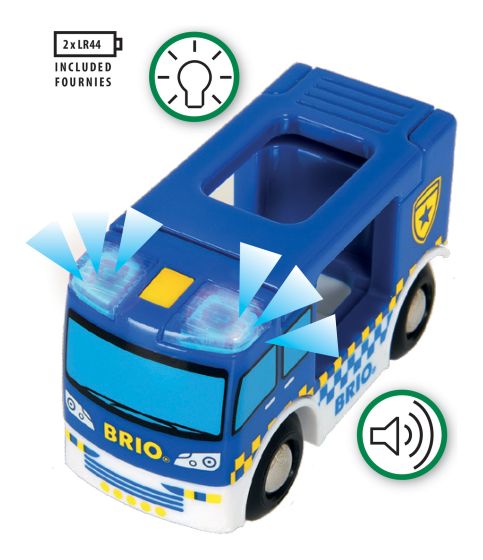 Brio Police Van 33825