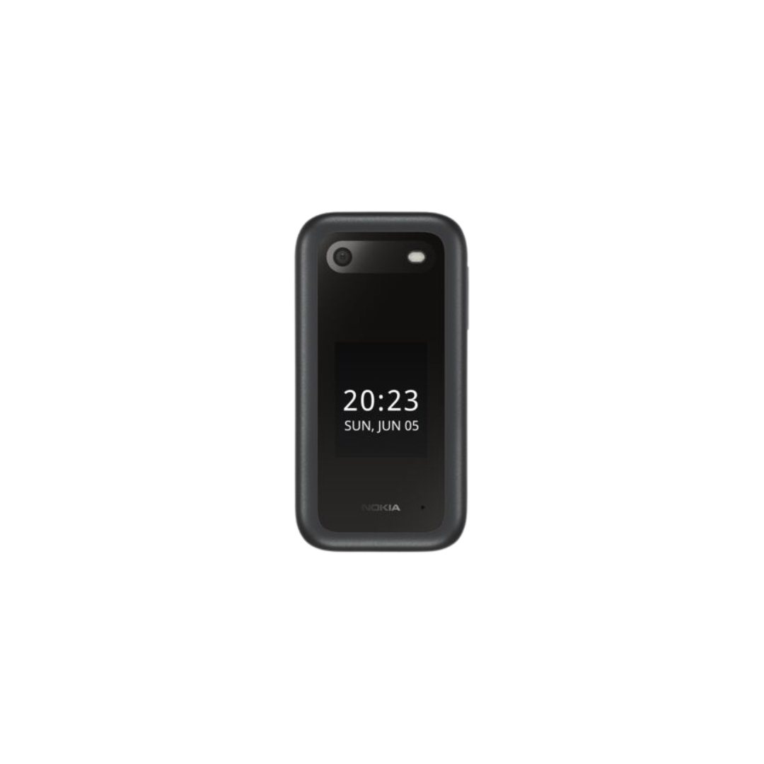 Nokia 2660 4G Dual Sim Dual Display Flip Feature Phone Flip Black Unlocked