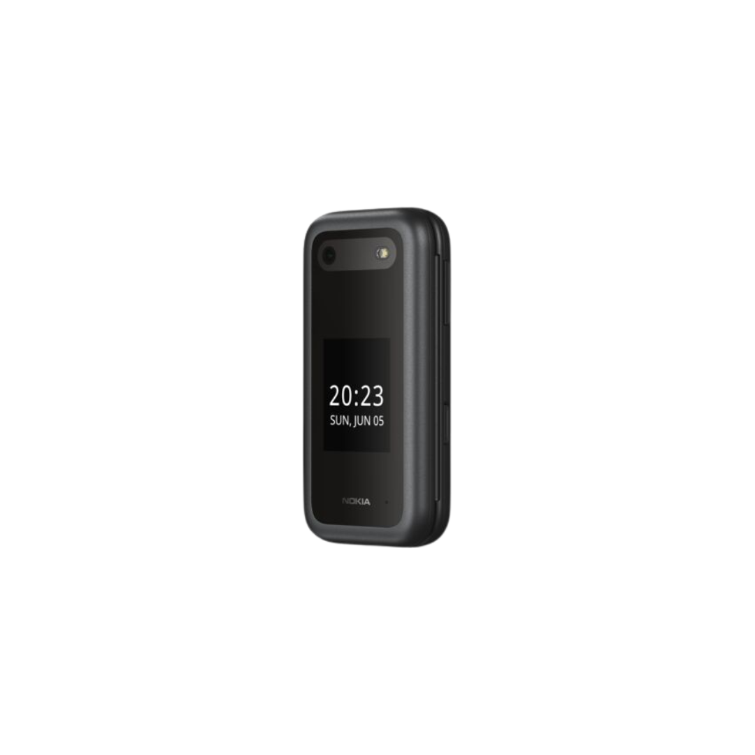 Nokia 2660 4G Dual Sim Dual Display Flip Feature Phone Flip Black Unlocked