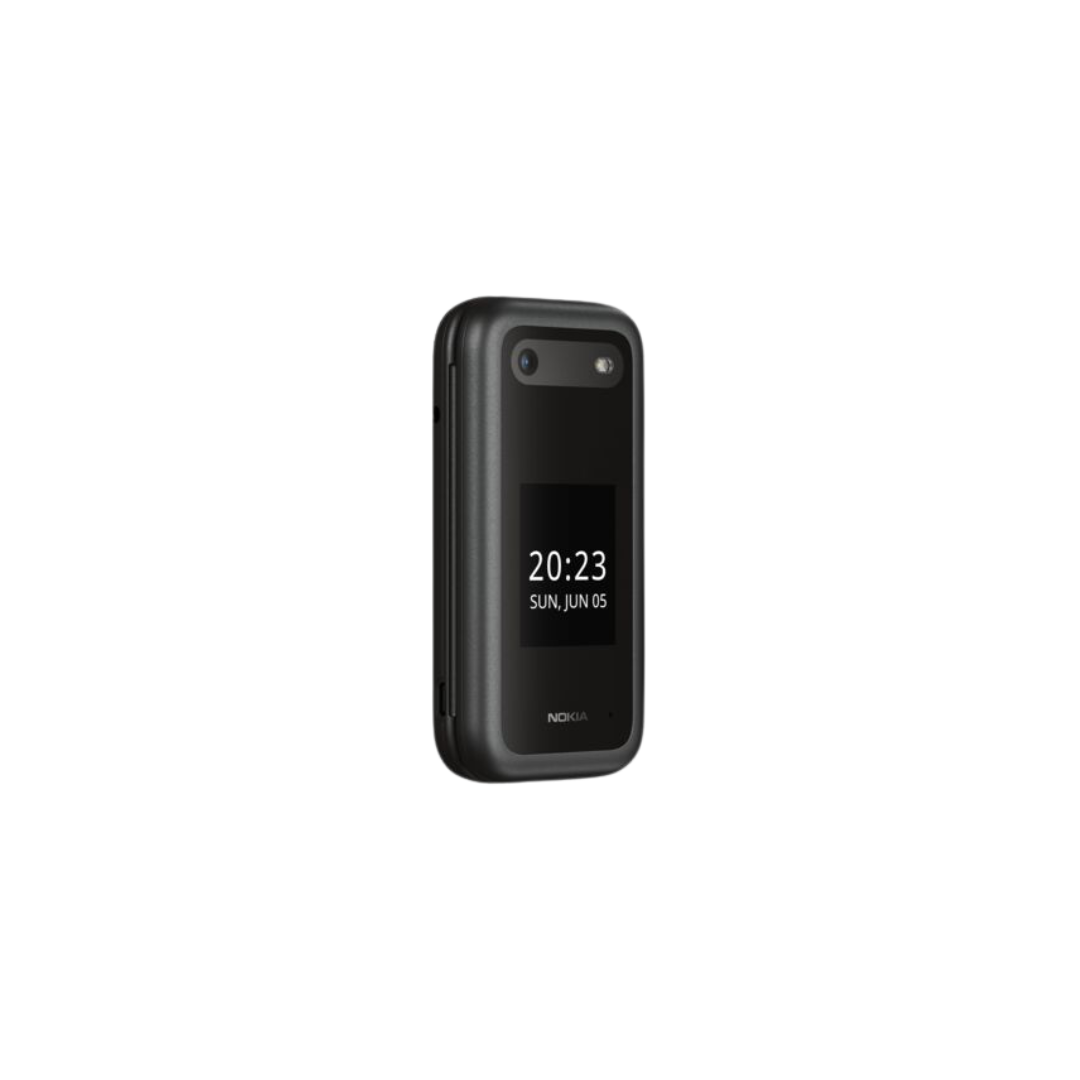 Nokia 2660 4G Dual Sim Dual Display Flip Feature Phone Flip Black Unlocked