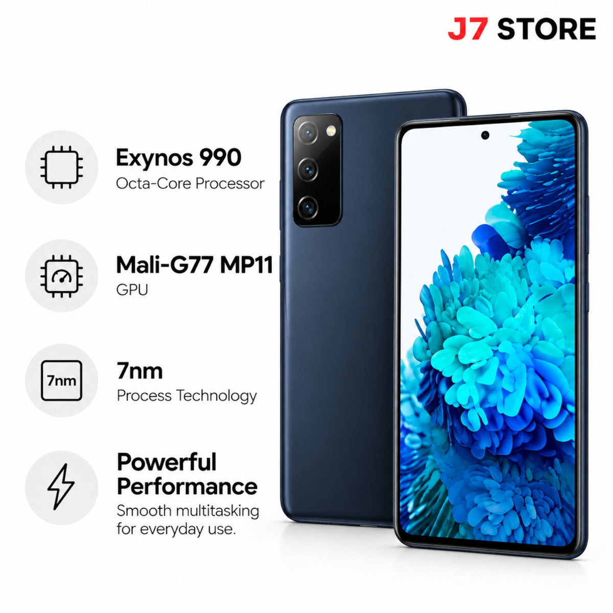 Samsung S20 FE Android Smartphone Cloud Navy 128GB