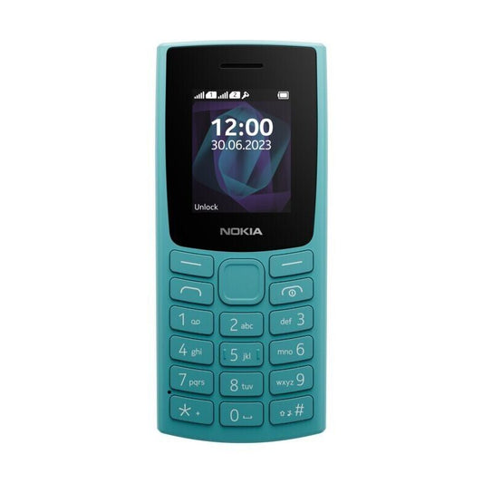 NOKIA Dual Sim Feature Phone 105 Cyan Unlocked ( OPENED BOX )