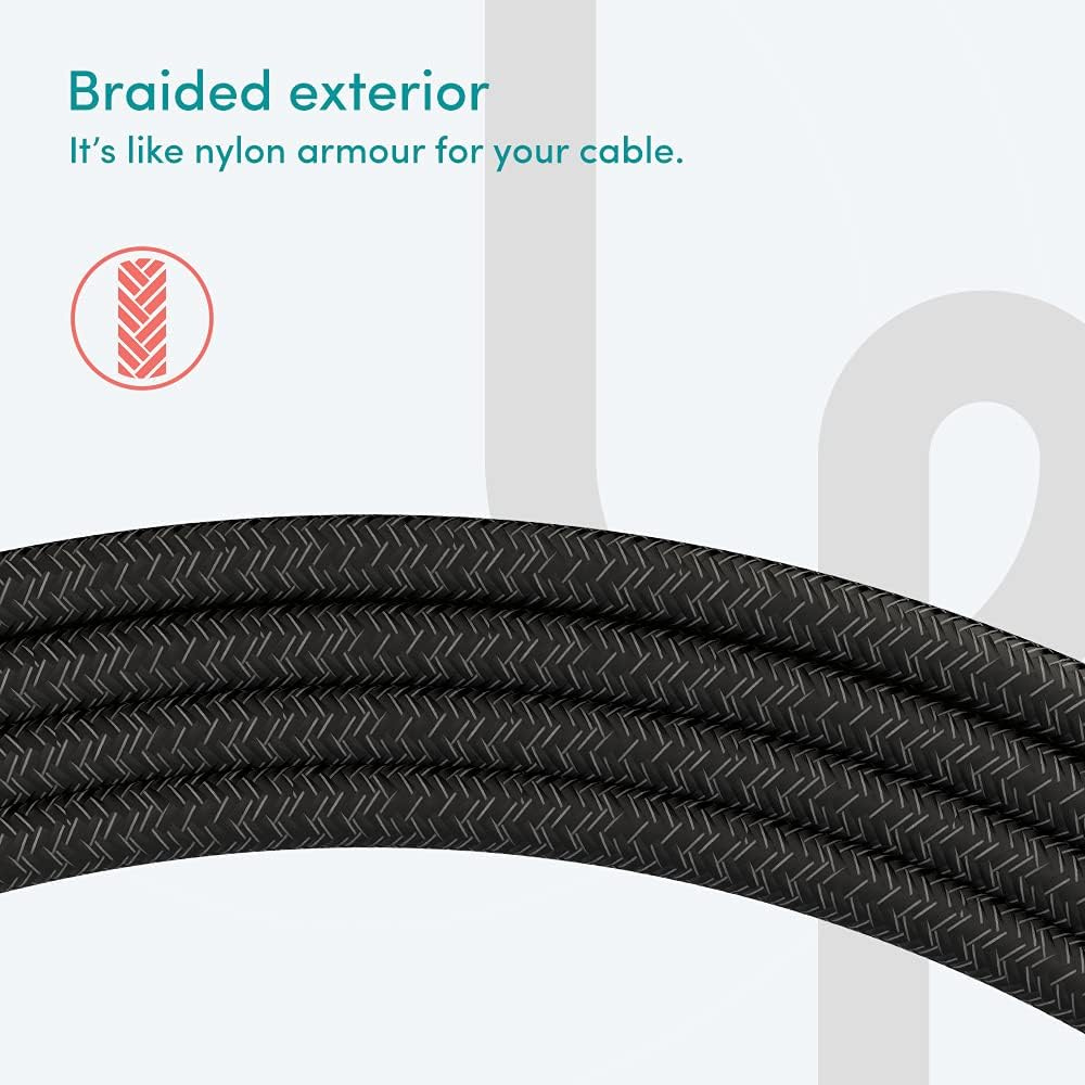 Playa Braided Charging Cable USB-A to Lighting for iPhones