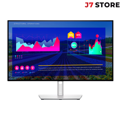 Dell UltraSharp 27 QHD Monitor U2722D Black Silver 
