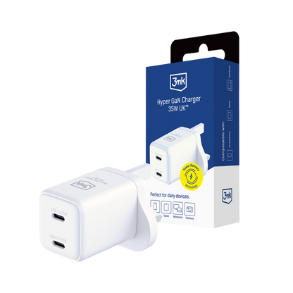 3mk - Hyper Charger - Dual-Port Fast Charging Plug (35W)
