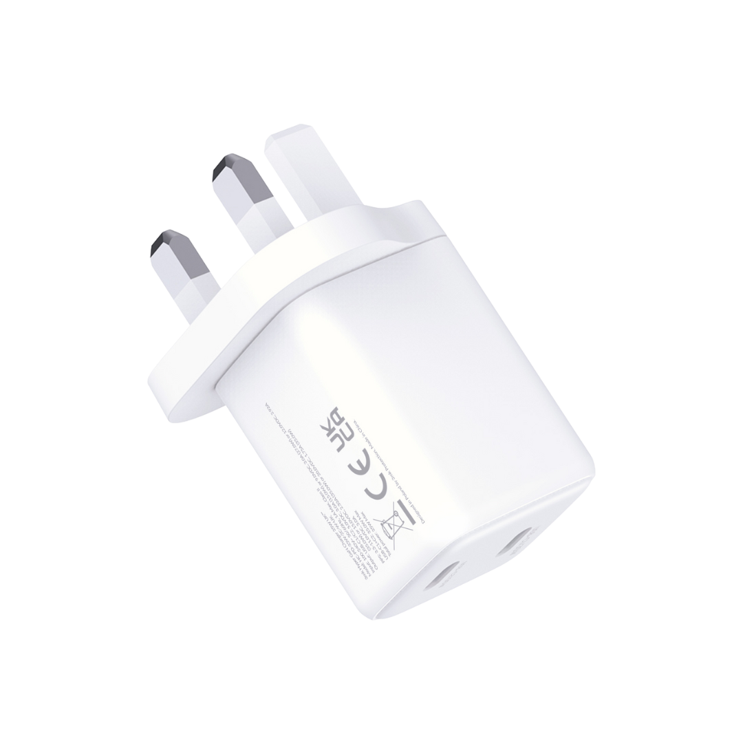 3mk - Hyper Charger - Dual-Port Fast Charging Plug (35W)
