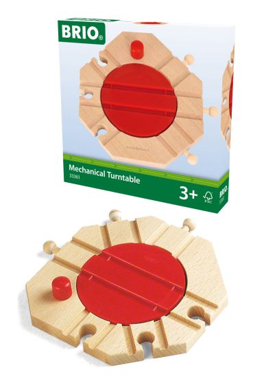 Brio World Railway Track Mechanical Turntable 33361