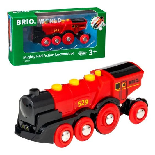 Brio Mighty Red Action Locomotive 33592