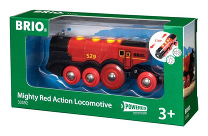 Brio Mighty Red Action Locomotive 33592