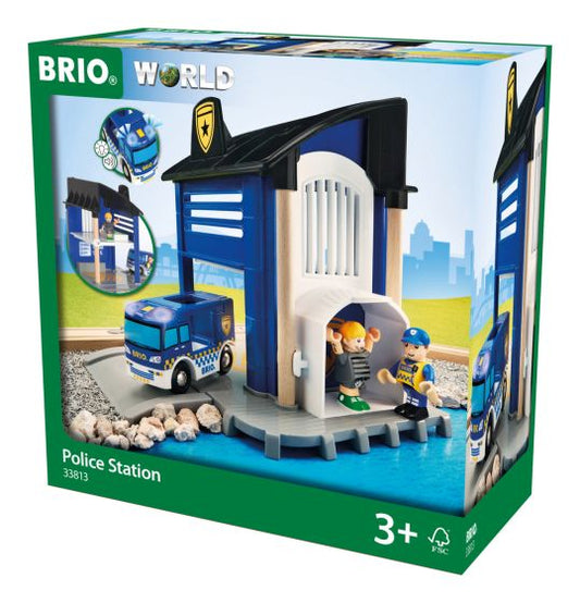 Brio Police Station Light & Sound 33813