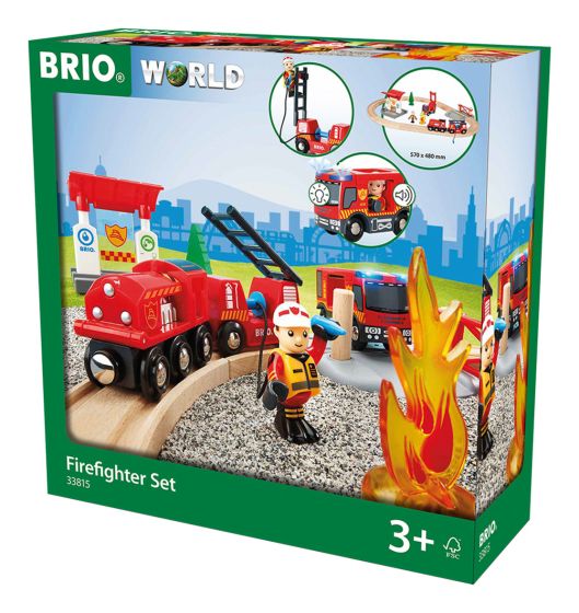 Brio Rescue Fire Fighter Set 33815