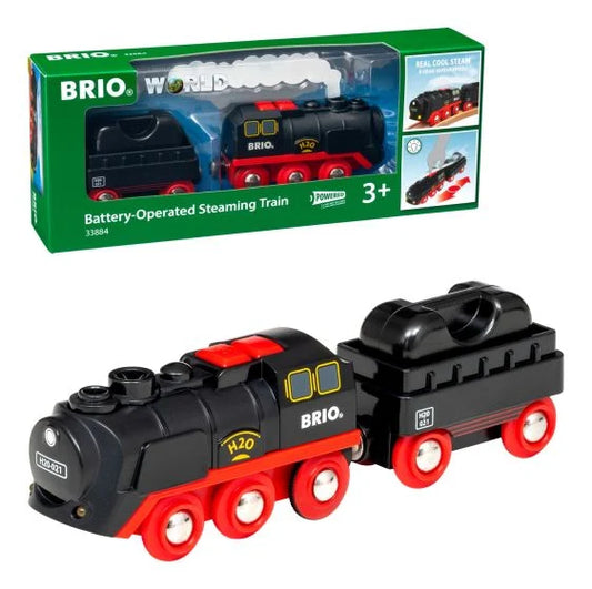 Brio World Battery Operated Steaming Train 33884