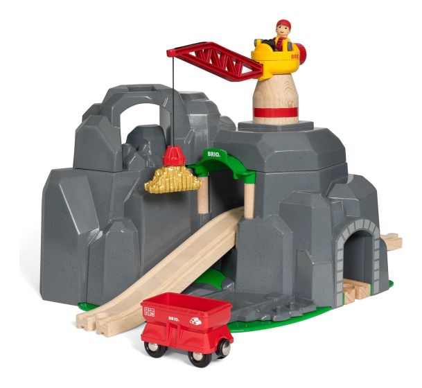Brio Crane and Moutain Tunnel 33889