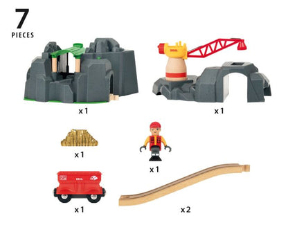 Brio Crane and Moutain Tunnel 33889