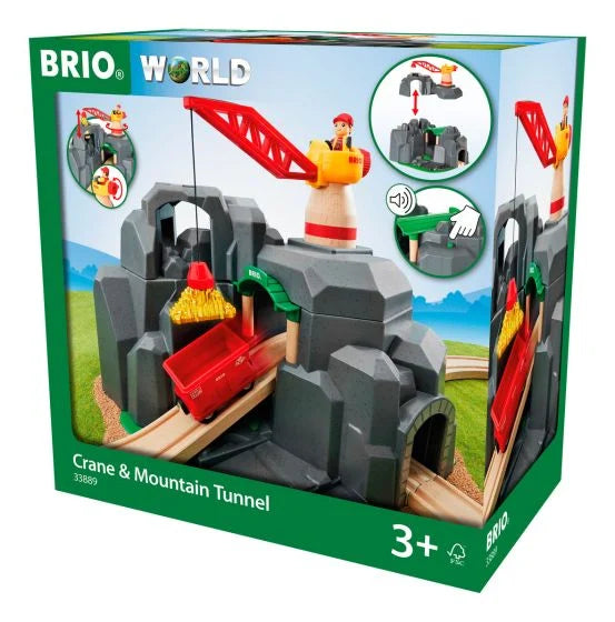 Brio Crane and Moutain Tunnel 33889