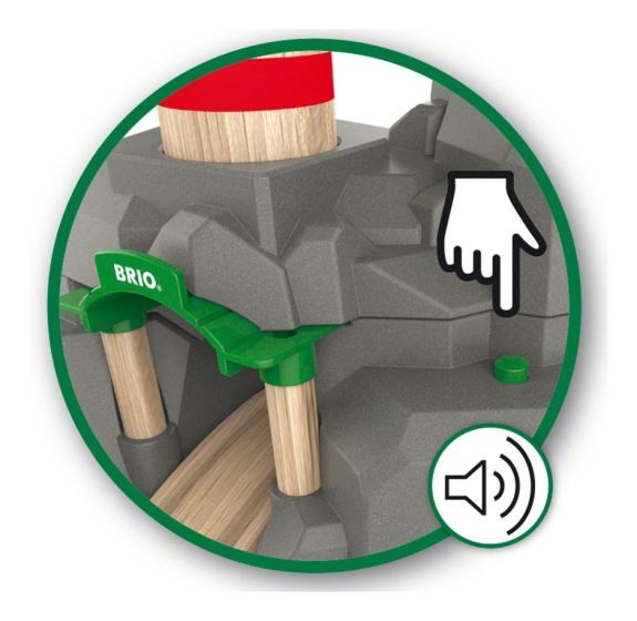 Brio Crane and Moutain Tunnel 33889