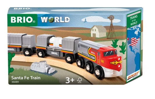 Brio Trains of the World Santa Fe Train 36089