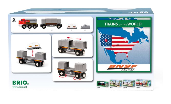 Brio Trains of the World Santa Fe Train 36089