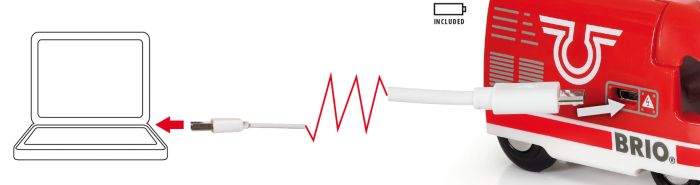 Brio Travel Rechargeable Train 33746