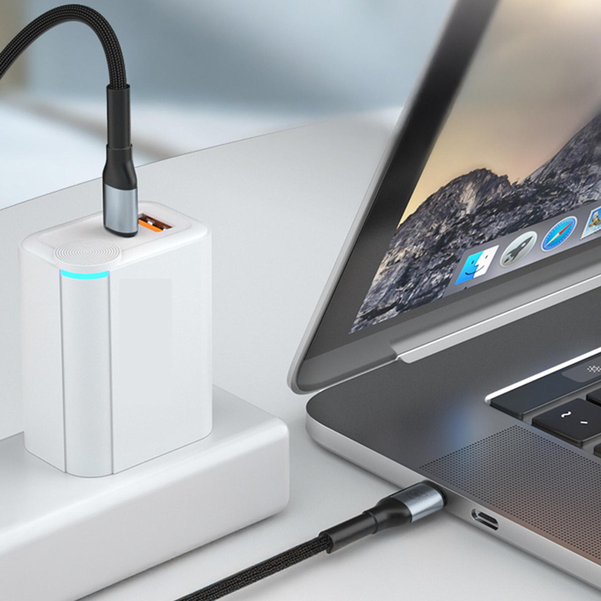 3mk Hyper Cable N-SERIES USB-C to USB-C 100W 1m Black