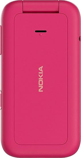 Nokia 2660 4G Basic Flip Phone Barbie Pop Pink