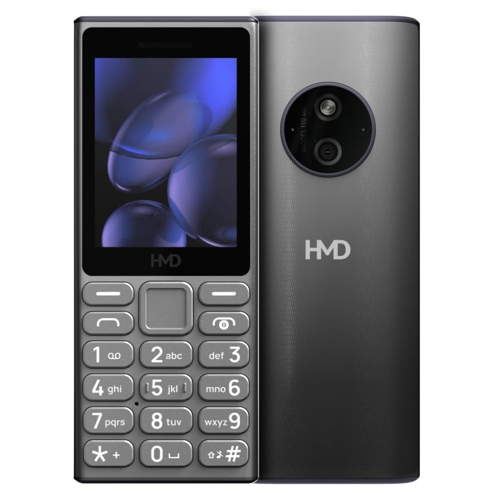 HMD 110 4G Basic Feature Phone Titanium Grey