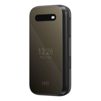 HMD 2660 4G Basic Flip Feature Phone Black 