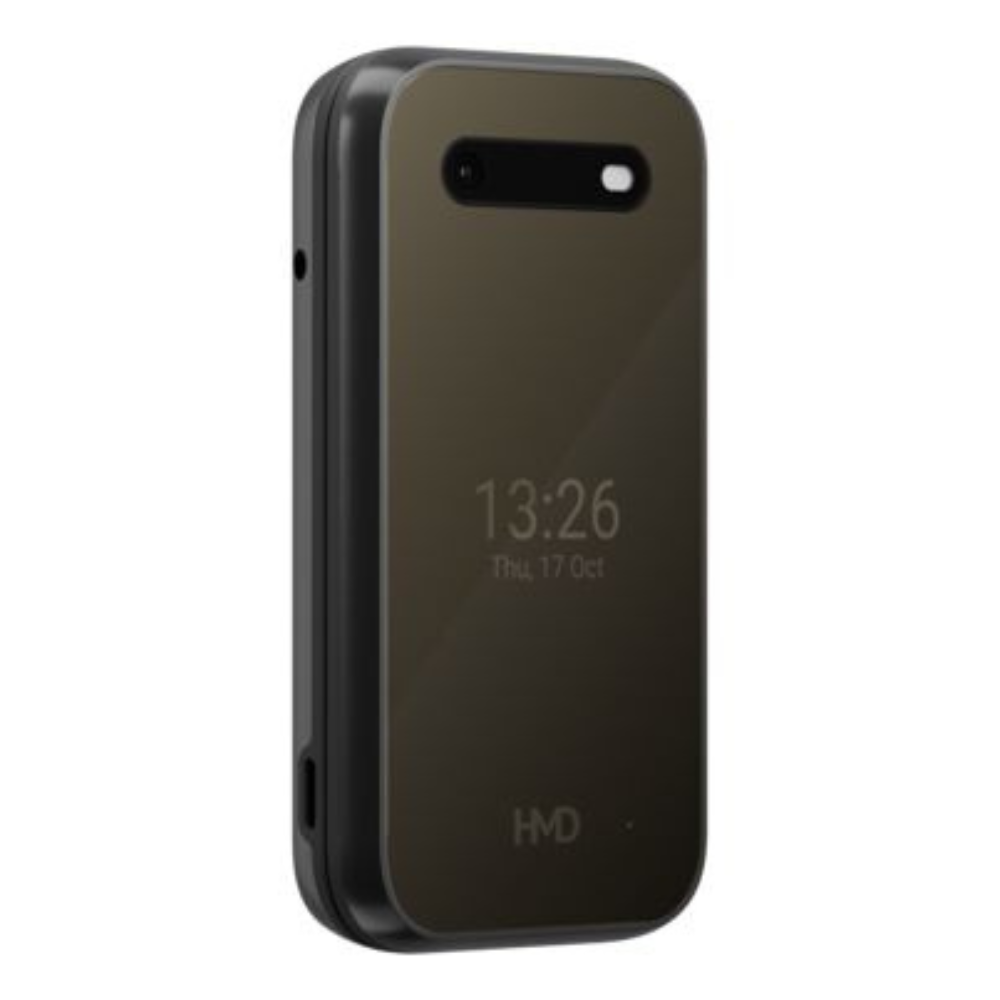 HMD 2660 4G Basic Flip Feature Phone Black 