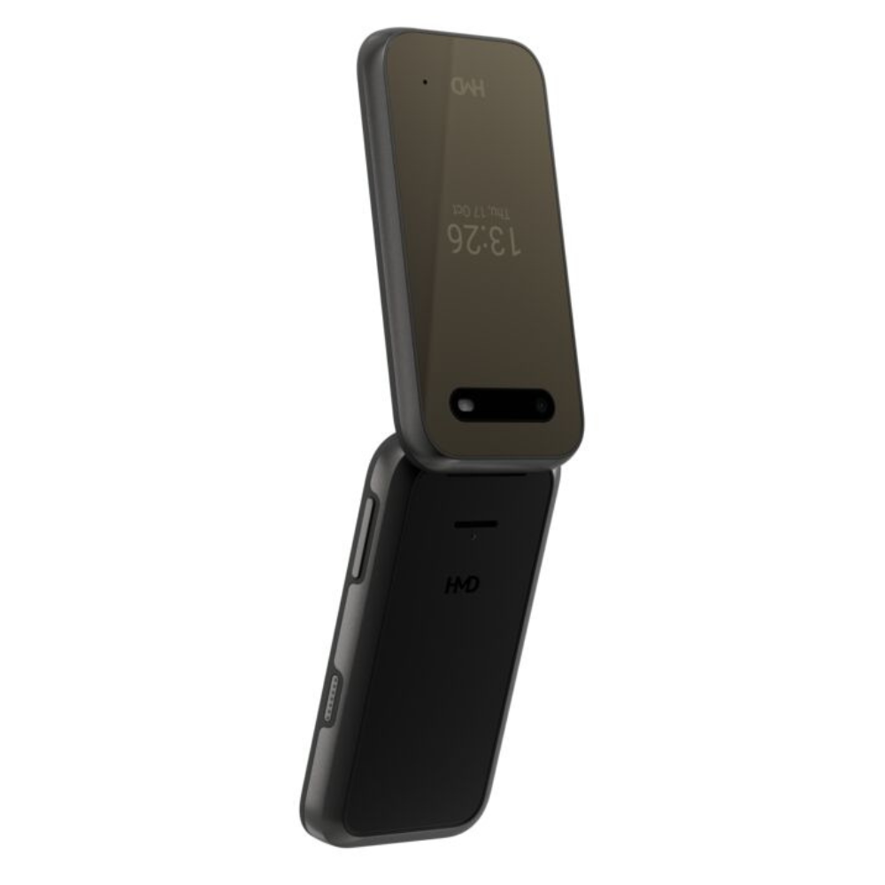 HMD 2660 4G Basic Flip Feature Phone Black 