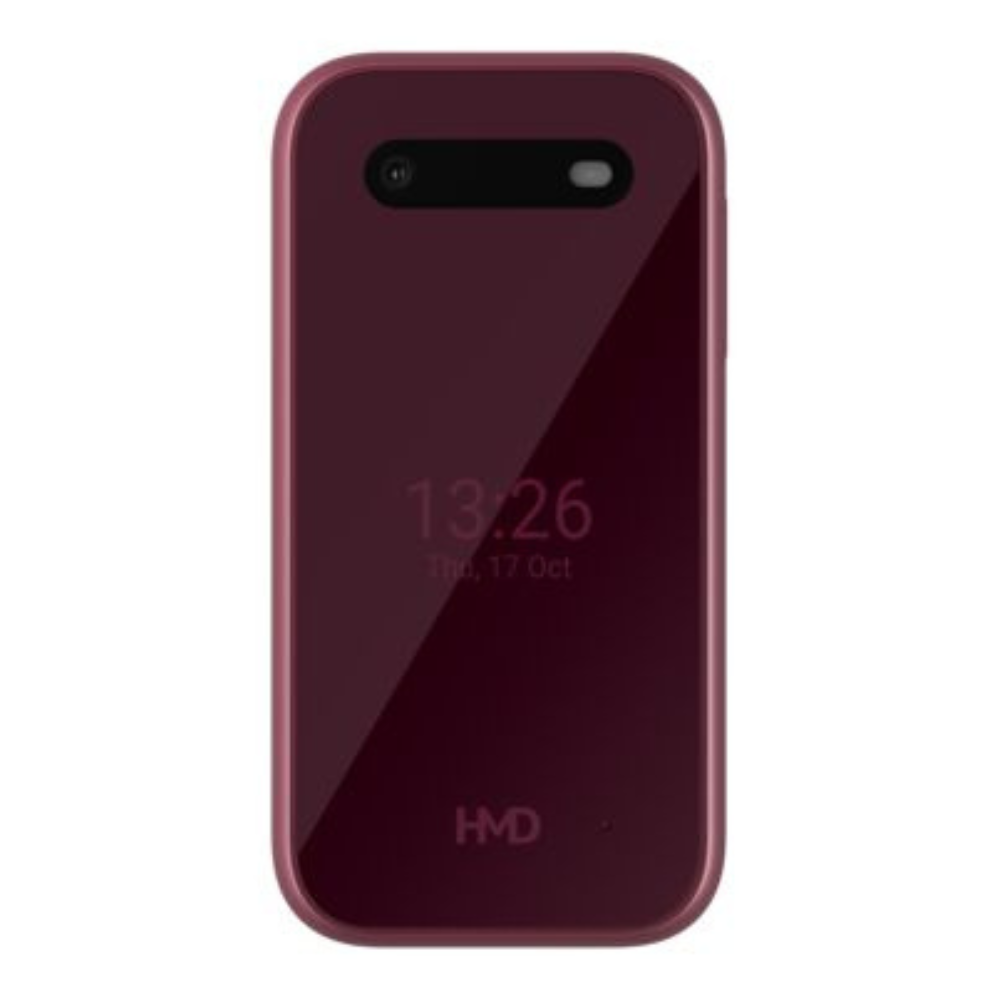 HMD 2660 4G Basic Flip Feature Phone Red