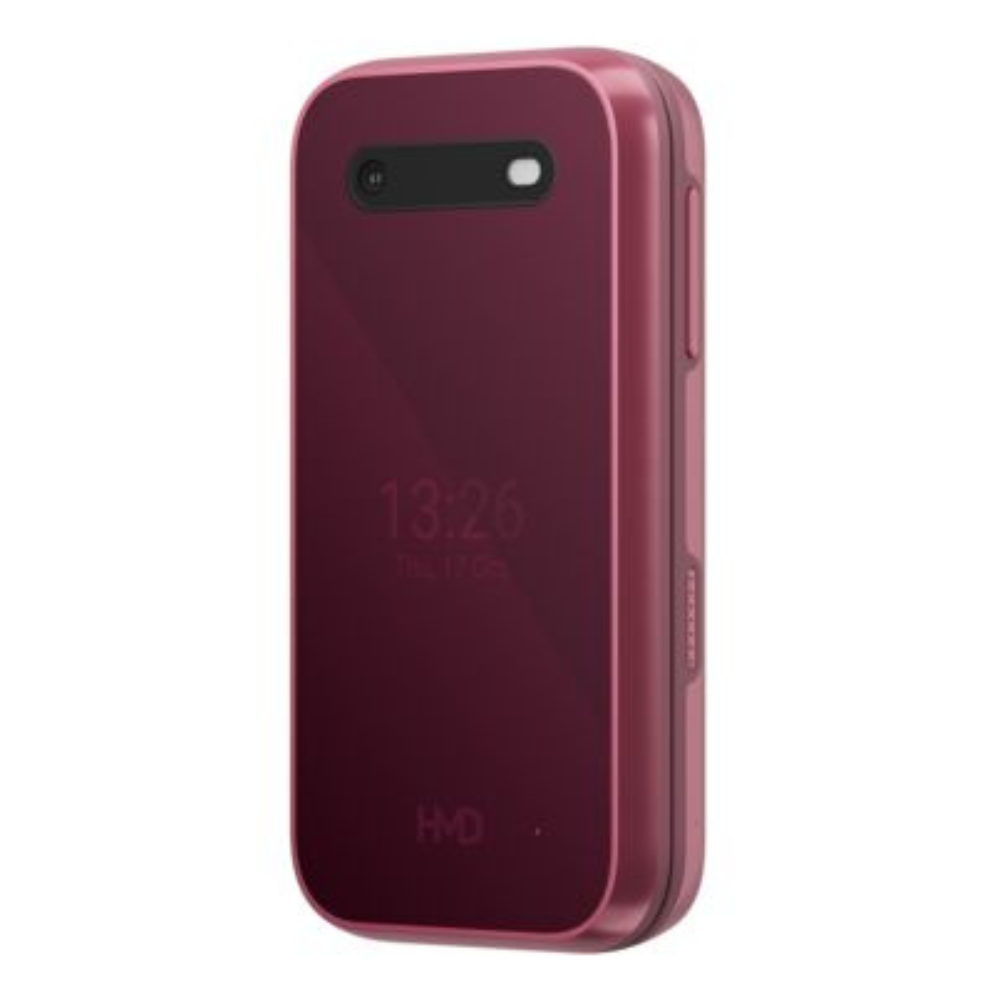 HMD 2660 4G Basic Flip Feature Phone Red