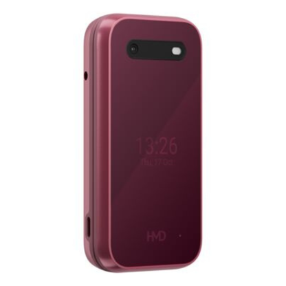 HMD 2660 4G Basic Flip Feature Phone Red