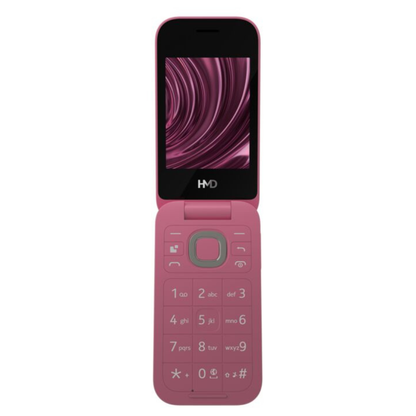 HMD 2660 4G Basic Flip Feature Phone Red