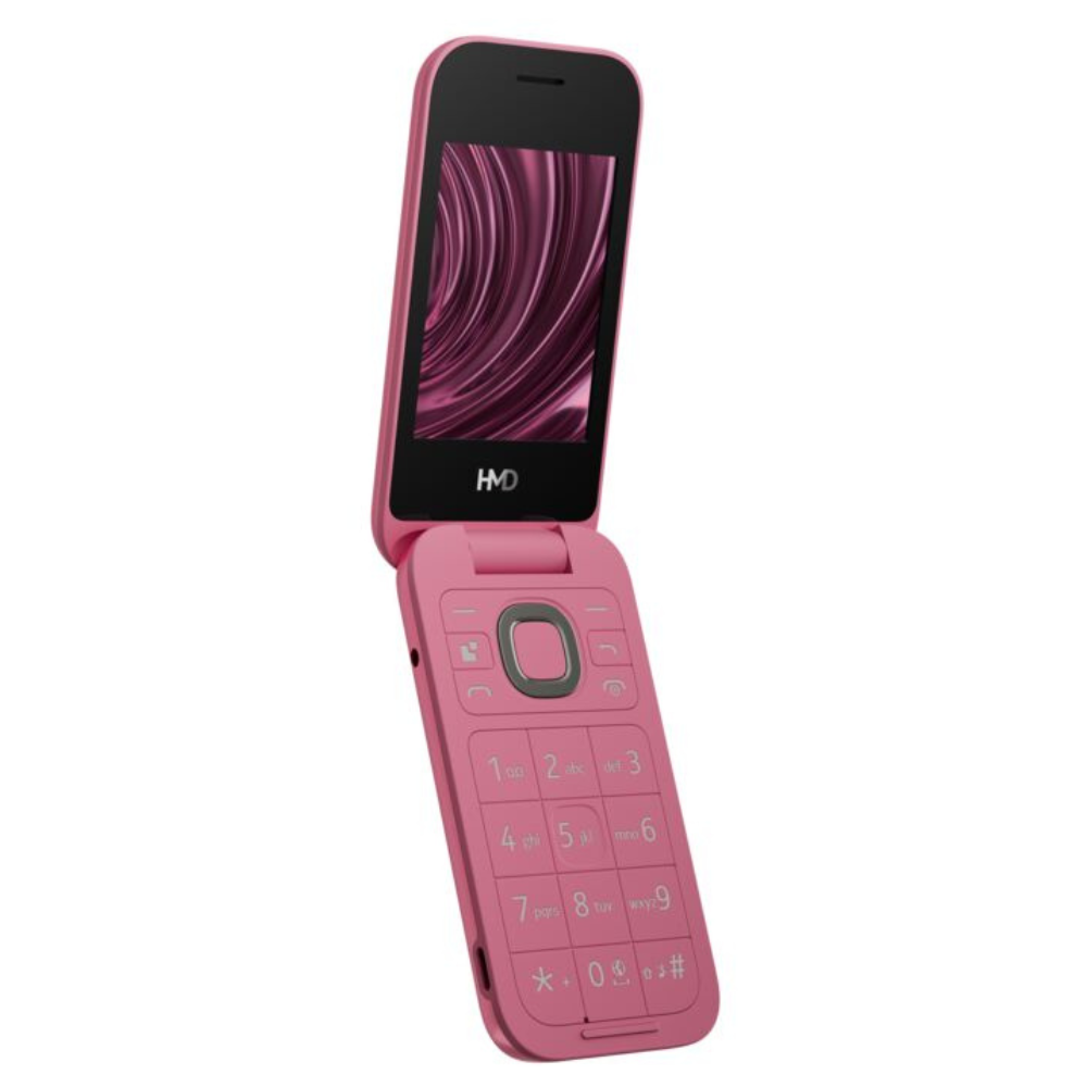 HMD 2660 4G Basic Flip Feature Phone Red