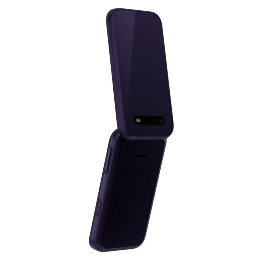 HMD 2660 4G Basic Flip Feature Phone Violet