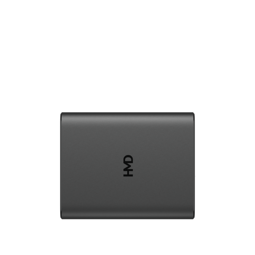 Image of HMD Amped Buds Black – premium wireless earbuds featuring advanced noise cancellation, a secure ergonomic design, and rich, immersive sound quality for a reliable audio experience.