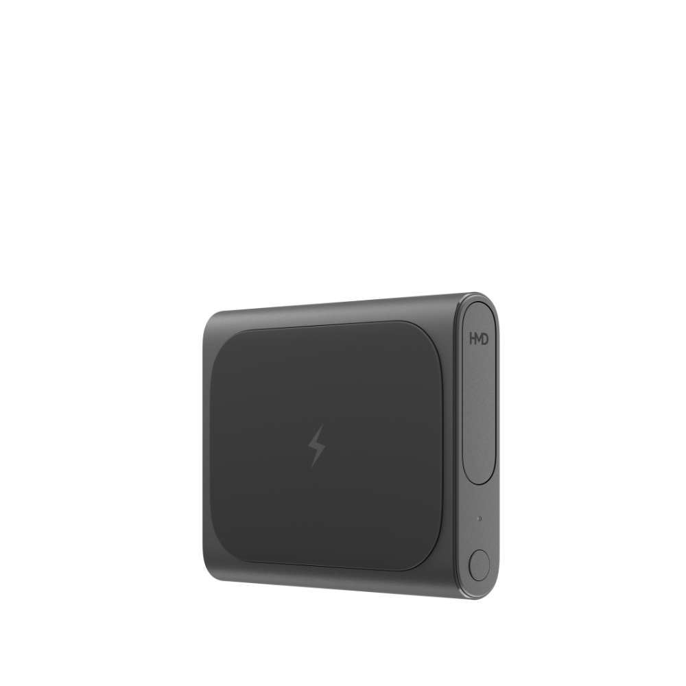 Image of HMD Amped Buds Black – premium wireless earbuds featuring advanced noise cancellation, a secure ergonomic design, and rich, immersive sound quality for a reliable audio experience.