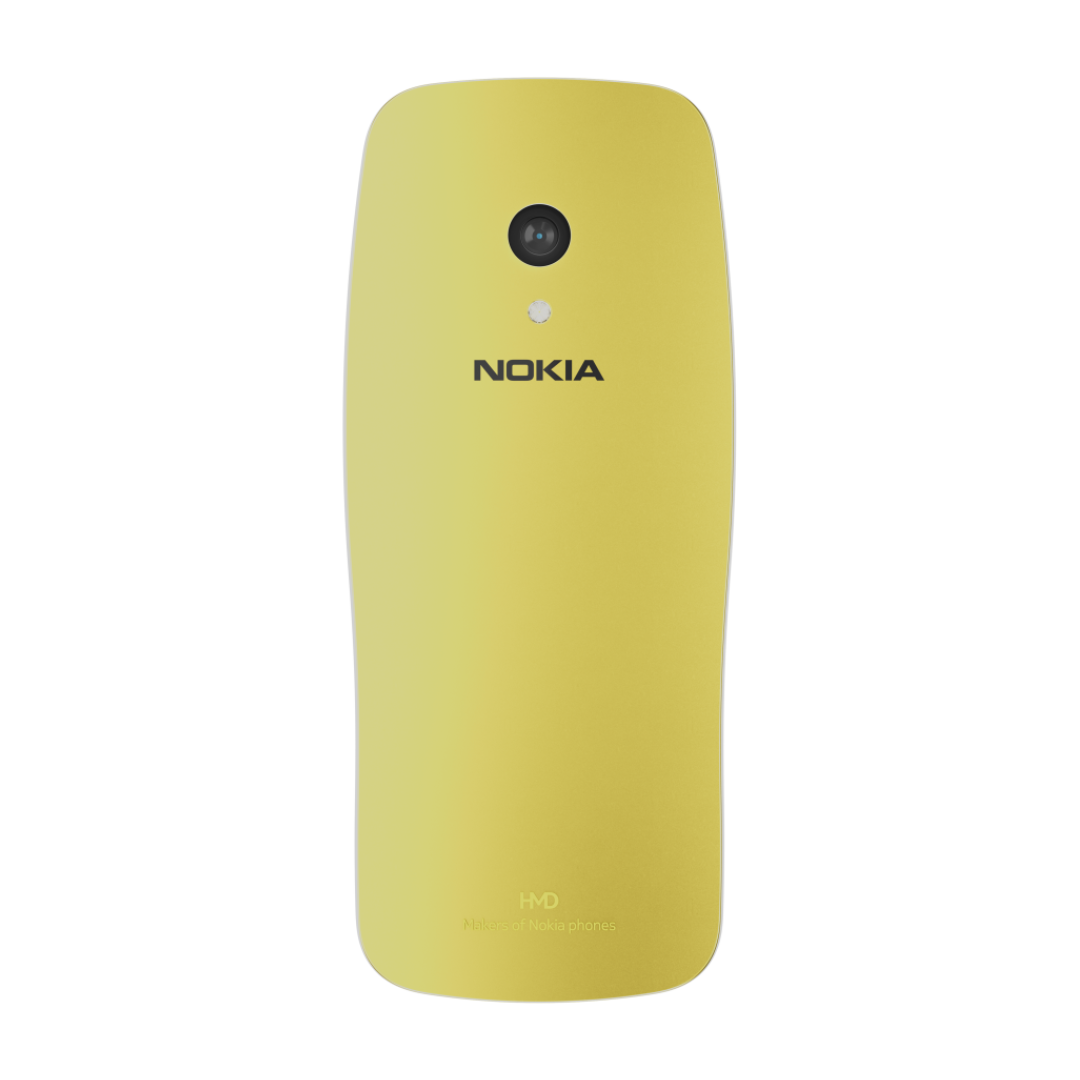 Nokia 3210 4G 64GB Mobile Featurephone. (2024) Unlocked in Y2K Yellow