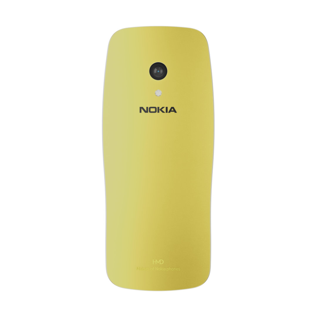 Nokia 3210 Featurephone Y2K Yellow