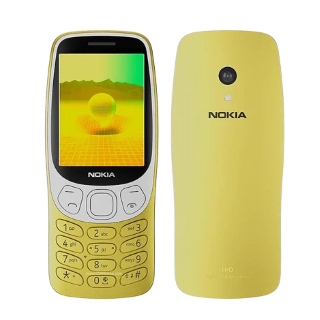 Nokia 3210 Featurephone Y2K Yellow