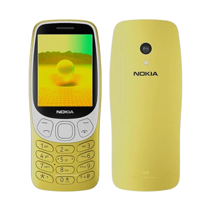 Nokia 3210 Featurephone Y2K Yellow